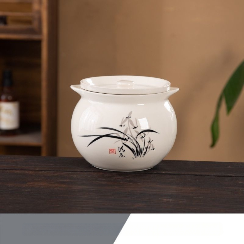 Keraamiline veekindel hautisepott, majapidamises kasutatav aurutuspott, hautisepott, Shaxiani supipott, hautisepott, hautisepott ühele inimesele