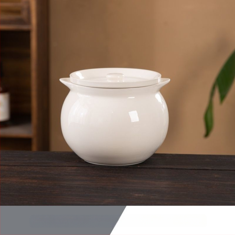 Keraamiline veekindel hautisepott, majapidamises kasutatav aurutuspott, hautisepott, Shaxiani supipott, hautisepott, hautisepott ühele inimesele