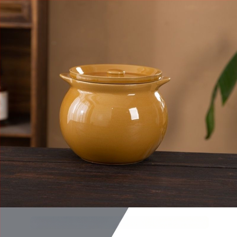 Keraamiline veekindel hautisepott, majapidamises kasutatav aurutuspott, hautisepott, Shaxiani supipott, hautisepott, hautisepott ühele inimesele