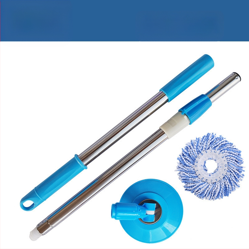Munkatakarékos univerzális forgó rúdfejjel ellátott felmosórongy, vastagított rozsdamentes acél felmosófej-csere, tökéletes lusta embereknek, egyrészes cseppszállítás