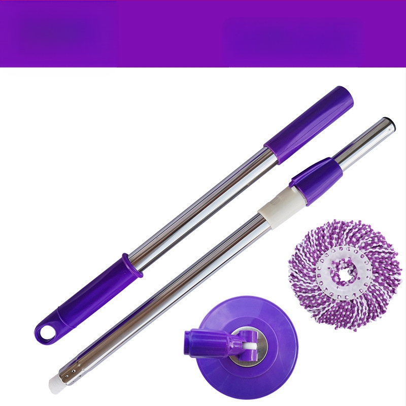 Munkatakarékos univerzális forgó rúdfejjel ellátott felmosórongy, vastagított rozsdamentes acél felmosófej-csere, tökéletes lusta embereknek, egyrészes cseppszállítás