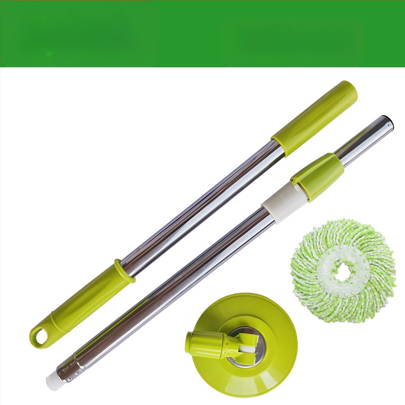 Munkatakarékos univerzális forgó rúdfejjel ellátott felmosórongy, vastagított rozsdamentes acél felmosófej-csere, tökéletes lusta embereknek, egyrészes cseppszállítás
