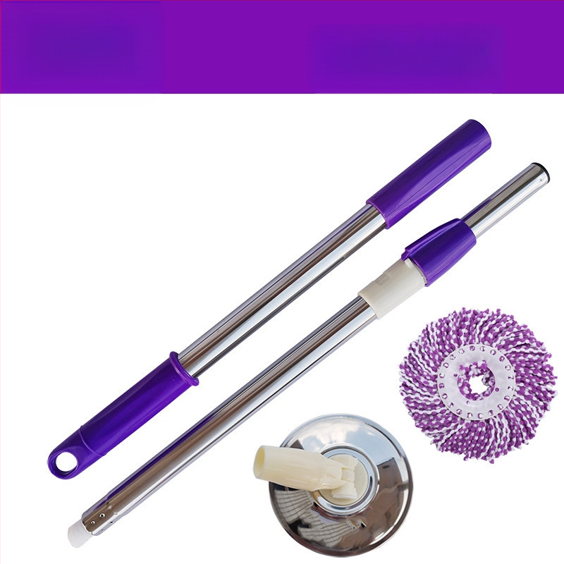 Munkatakarékos univerzális forgó rúdfejjel ellátott felmosórongy, vastagított rozsdamentes acél felmosófej-csere, tökéletes lusta embereknek, egyrészes cseppszállítás