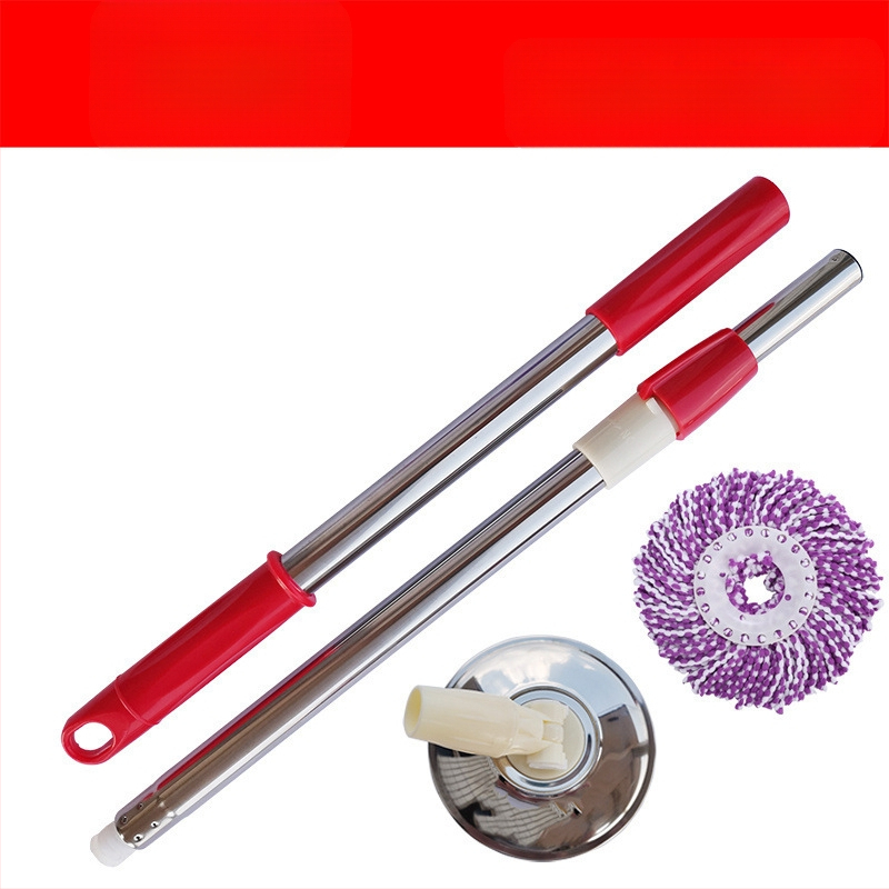 Munkatakarékos univerzális forgó rúdfejjel ellátott felmosórongy, vastagított rozsdamentes acél felmosófej-csere, tökéletes lusta embereknek, egyrészes cseppszállítás