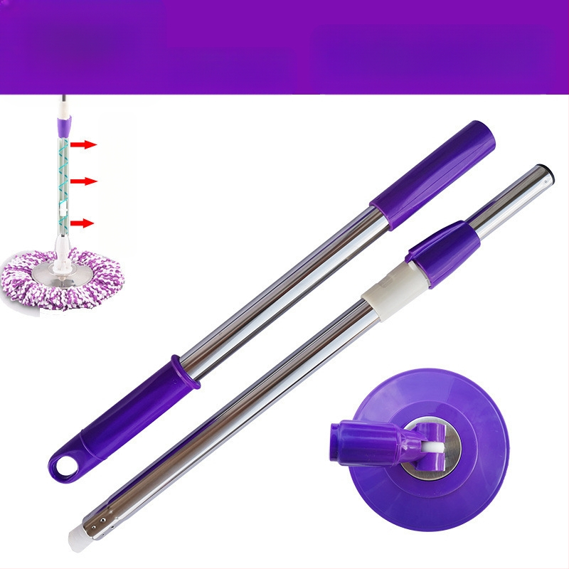 Munkatakarékos univerzális forgó rúdfejjel ellátott felmosórongy, vastagított rozsdamentes acél felmosófej-csere, tökéletes lusta embereknek, egyrészes cseppszállítás