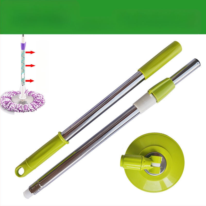 Munkatakarékos univerzális forgó rúdfejjel ellátott felmosórongy, vastagított rozsdamentes acél felmosófej-csere, tökéletes lusta embereknek, egyrészes cseppszállítás