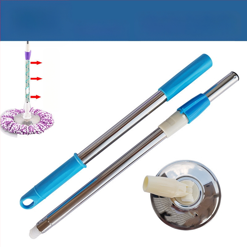 Munkatakarékos univerzális forgó rúdfejjel ellátott felmosórongy, vastagított rozsdamentes acél felmosófej-csere, tökéletes lusta embereknek, egyrészes cseppszállítás