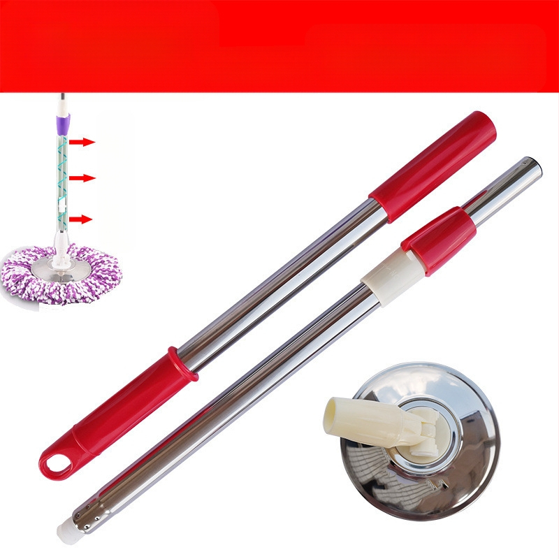 Munkatakarékos univerzális forgó rúdfejjel ellátott felmosórongy, vastagított rozsdamentes acél felmosófej-csere, tökéletes lusta embereknek, egyrészes cseppszállítás
