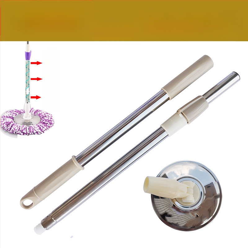 Munkatakarékos univerzális forgó rúdfejjel ellátott felmosórongy, vastagított rozsdamentes acél felmosófej-csere, tökéletes lusta embereknek, egyrészes cseppszállítás