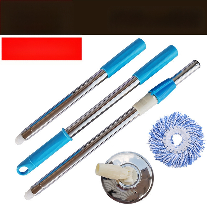 Munkatakarékos univerzális forgó rúdfejjel ellátott felmosórongy, vastagított rozsdamentes acél felmosófej-csere, tökéletes lusta embereknek, egyrészes cseppszállítás