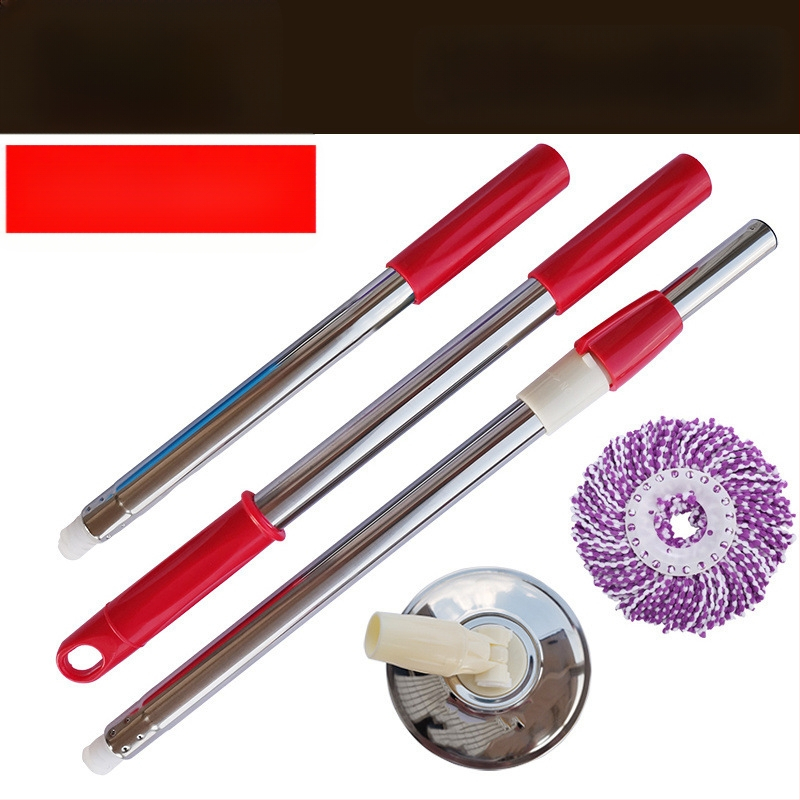 Munkatakarékos univerzális forgó rúdfejjel ellátott felmosórongy, vastagított rozsdamentes acél felmosófej-csere, tökéletes lusta embereknek, egyrészes cseppszállítás