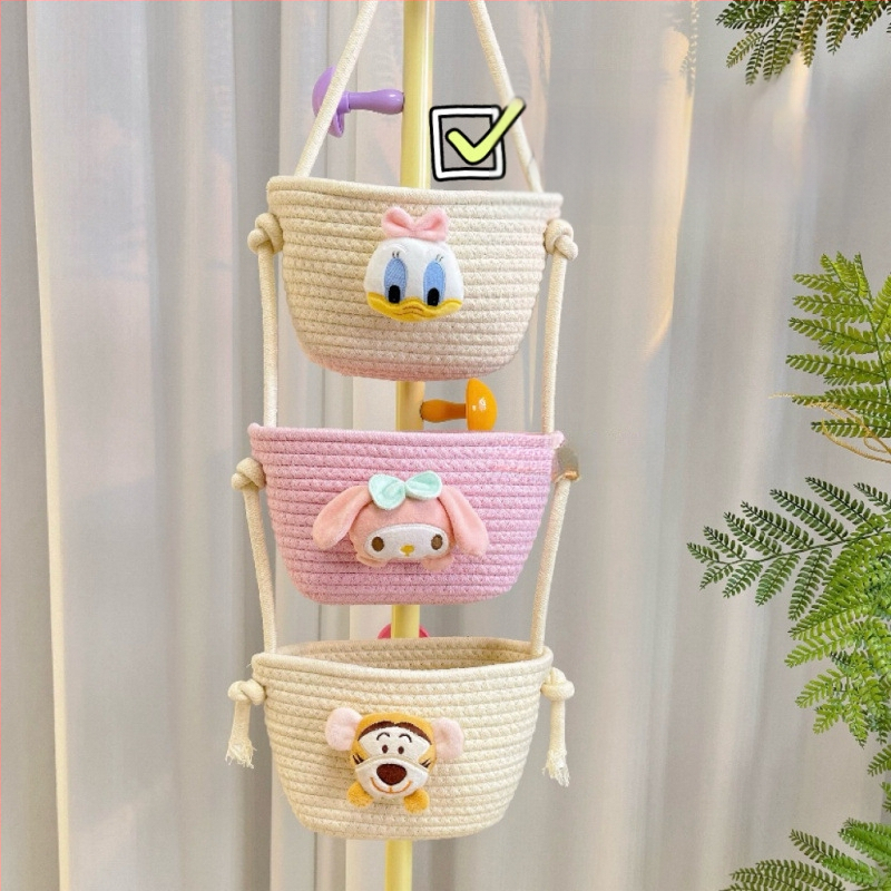 Seinale kinnitatav hoiukorv, rippkorv, ühiselamutoa hoiuriiul, seinale kinnitatav kott, puuvillase niidiga kootud seinale kinnitatav uks, tagaseina hoiukorv