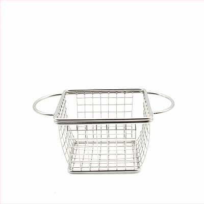 Amerikietiško stiliaus kūrybingi stalo įrankiai, geležiniai kepti užkandžių krepšeliai, bulvyčių fri krepšeliai, kepti krepšeliai, desertui skirti kepti viščiukai, duonos krepšeliai, lėkščių indai