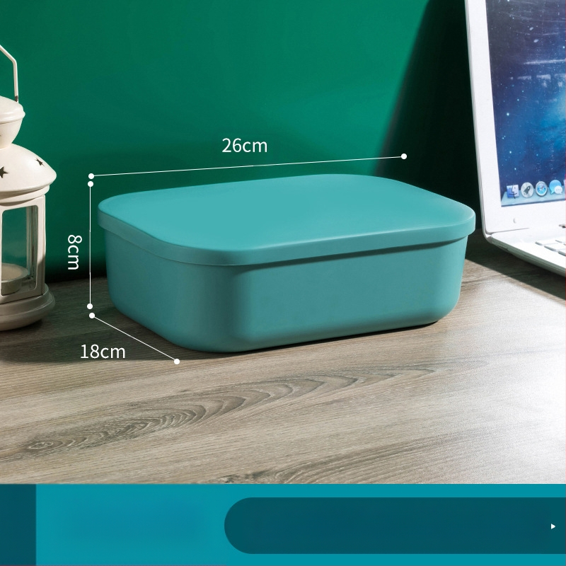 Värviline makaroni hoiukast vannitoa magamistoa kosmeetikamänguasjade tolmukindel hoiukast viieosaline mitmesuguste esemete kinnituskorv