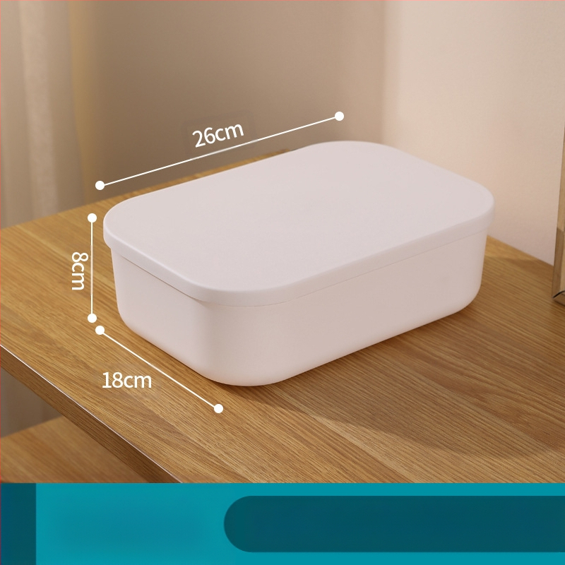 Värviline makaroni hoiukast vannitoa magamistoa kosmeetikamänguasjade tolmukindel hoiukast viieosaline mitmesuguste esemete kinnituskorv