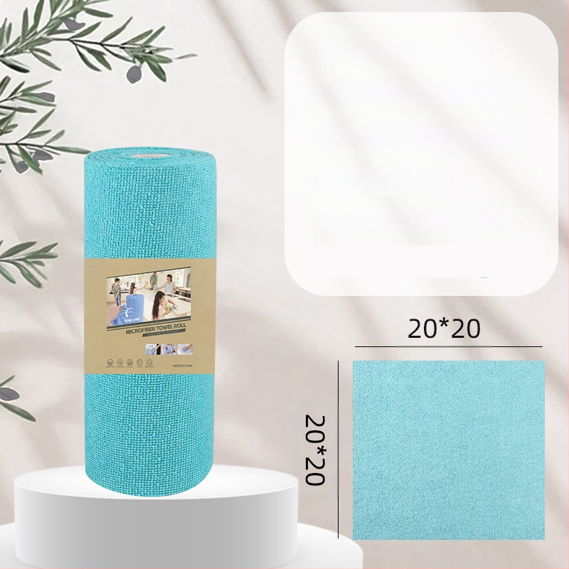 Ръчно късаща се удебелена абсорбираща маслоабсорбираща кърпа за почистване на кухня, домакинска микрофибърна ламинирана щампована кърпа за ръчно късане