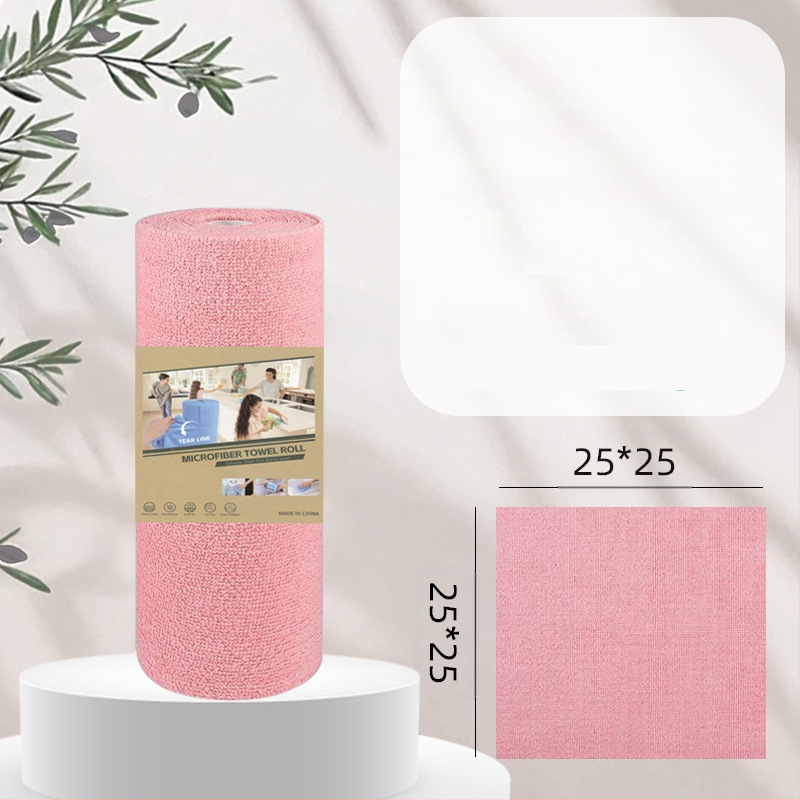 Ръчно късаща се удебелена абсорбираща маслоабсорбираща кърпа за почистване на кухня, домакинска микрофибърна ламинирана щампована кърпа за ръчно късане