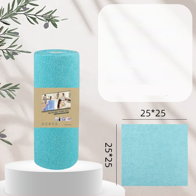 Ръчно късаща се удебелена абсорбираща маслоабсорбираща кърпа за почистване на кухня, домакинска микрофибърна ламинирана щампована кърпа за ръчно късане