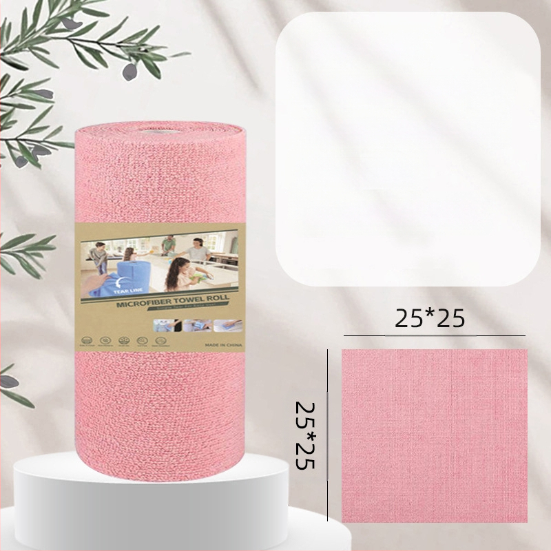 Ръчно късаща се удебелена абсорбираща маслоабсорбираща кърпа за почистване на кухня, домакинска микрофибърна ламинирана щампована кърпа за ръчно късане