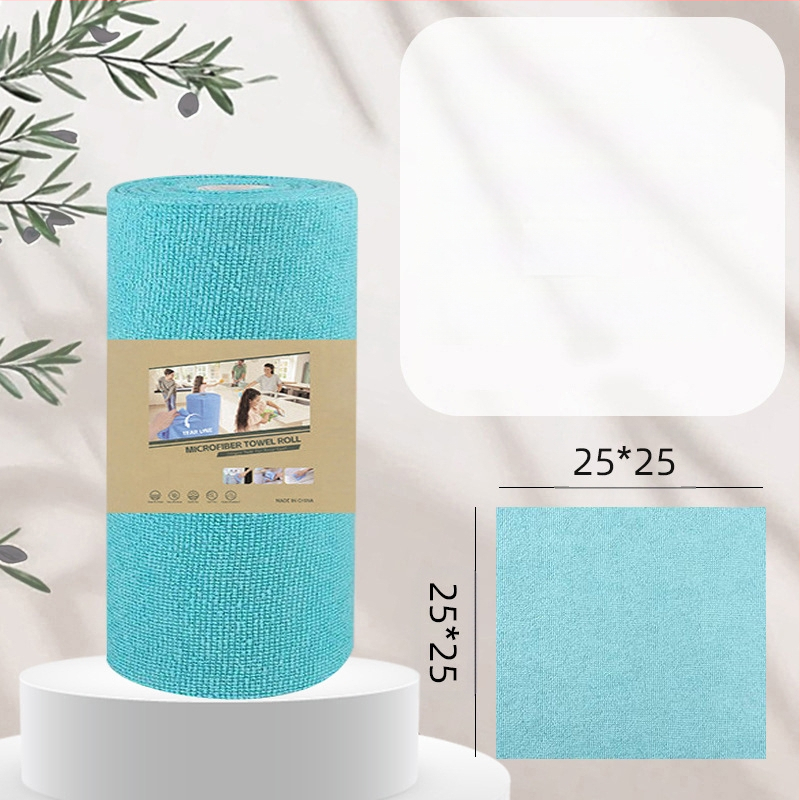 Ръчно късаща се удебелена абсорбираща маслоабсорбираща кърпа за почистване на кухня, домакинска микрофибърна ламинирана щампована кърпа за ръчно късане