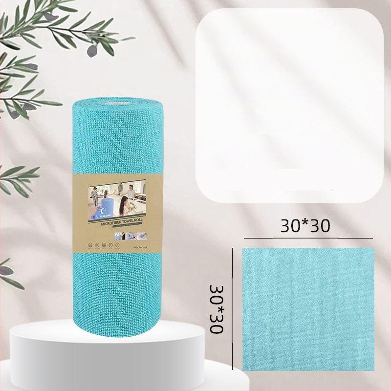 Ръчно късаща се удебелена абсорбираща маслоабсорбираща кърпа за почистване на кухня, домакинска микрофибърна ламинирана щампована кърпа за ръчно късане