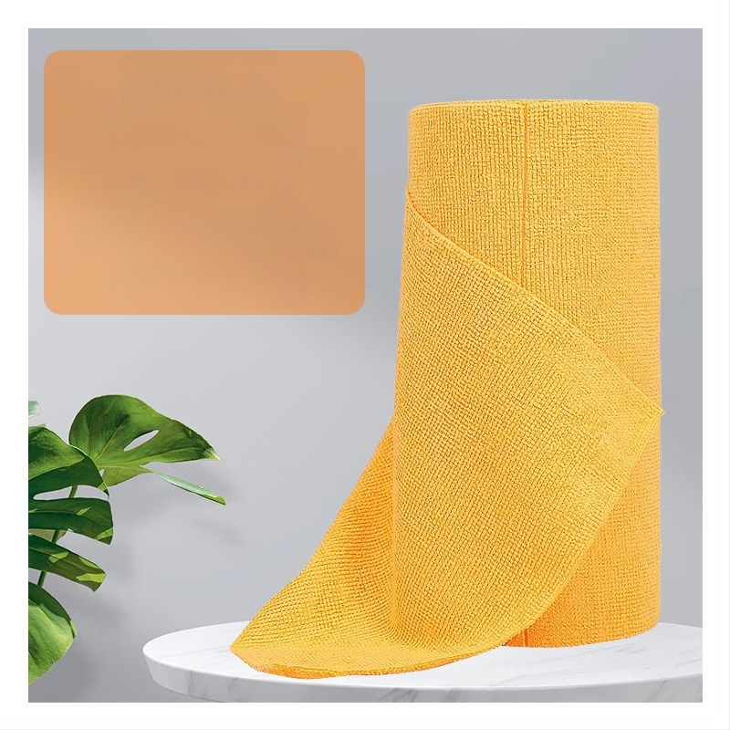 Ръчно късаща се удебелена абсорбираща маслоабсорбираща кърпа за почистване на кухня, домакинска микрофибърна ламинирана щампована кърпа за ръчно късане