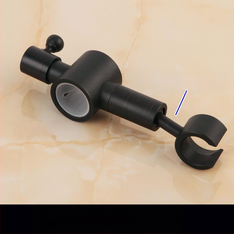 Európai ókori retró stílusú, tiszta réz, tiszta fekete bronz zuhanykabin, kézi kis, puffadt fejzuhany, kézi permetező, egyetlen zuhanyfejjel.