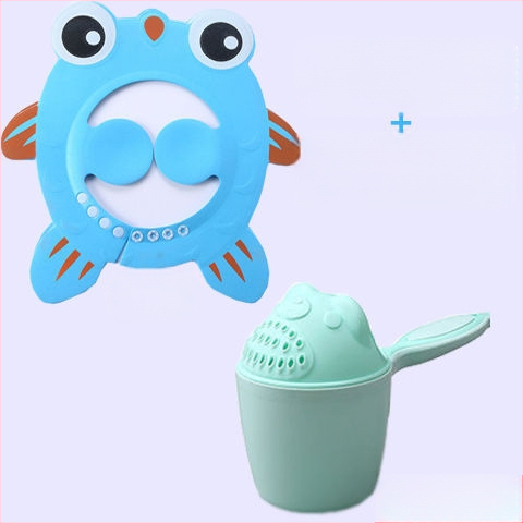 Vaikiška šampūno kepuraitė, atspari vandeniui, ausų apsauga, kūdikio dušo kepuraitė, reguliuojama kūdikio šampūno kepuraitė, vaikiška dušo kepuraitė