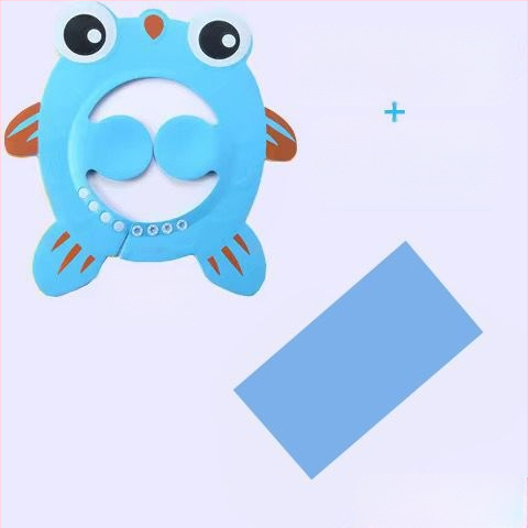 Vaikiška šampūno kepuraitė, atspari vandeniui, ausų apsauga, kūdikio dušo kepuraitė, reguliuojama kūdikio šampūno kepuraitė, vaikiška dušo kepuraitė