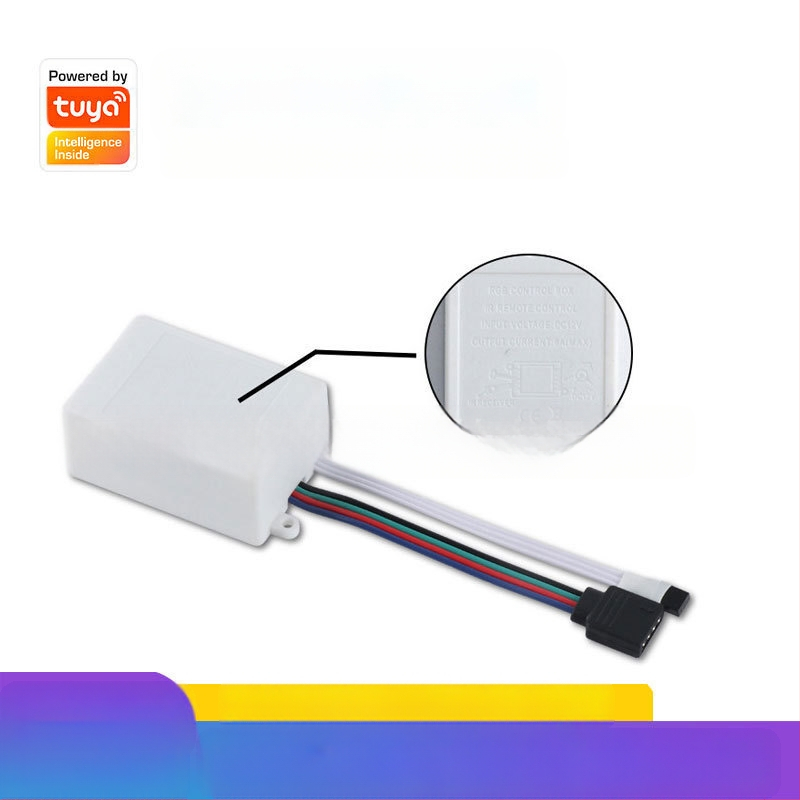 Graffiti RGB lámpa Bluetooth vezérlővel, kis fehér dobozzal, APP vezérlésű infravörös távirányítóval, LED lámpa vezérlővel