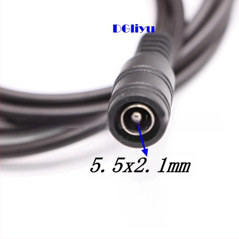 Nuolatinės srovės maitinimo laidas, vieno–trijų LED monochromatinių šviesos juostų, vieno–trijų stebėjimo maitinimo prailgintuvas, LED jungtis be litavimo