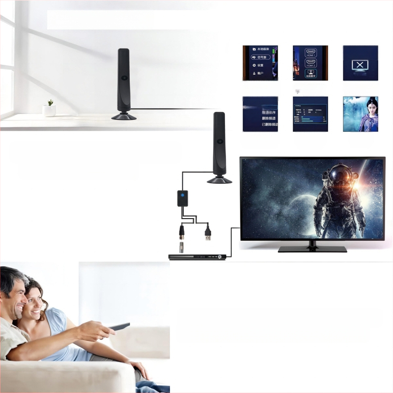 Tehase otsene Amazoni kuum müük siseruumides maapealse laine digitaaltelevisiooni antenn hdtv-t2 digitaalantenn