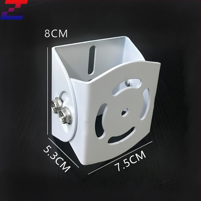 Keskmise suurusega alumiiniumist universaalliigendiga paksendatud 0,2 cm pardipõhi peaga turvakaamera kronsteini turvatarvikud