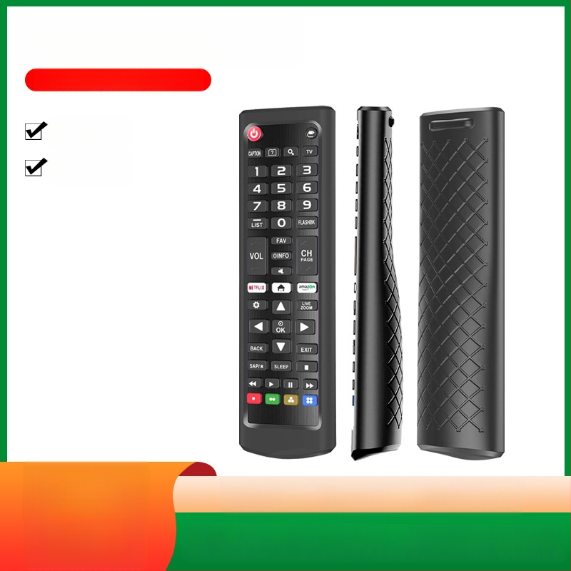 Силиконов защитен калъф за дистанционно управление Lg, подходящ за Amazon, универсален, светещ, за телевизор, серия Akb.