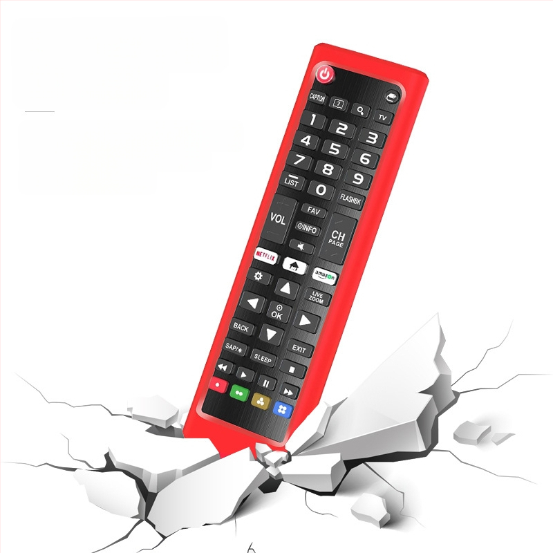 Силиконов защитен калъф за дистанционно управление Lg, подходящ за Amazon, универсален, светещ, за телевизор, серия Akb.