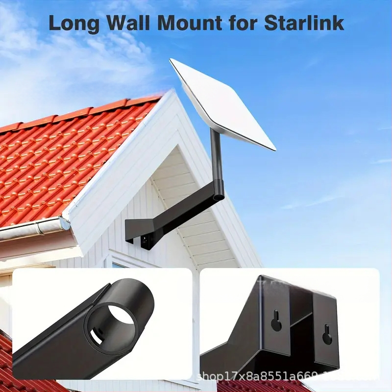 Temu piiriülene jälgimisklamber, vastupidav metallist seinale riputatav, must