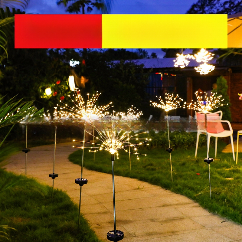 Päikeseenergial töötavad ilutulestikud, võililletuled, stringtuled, vilkuvad tuled, õueala sisehoovi muru kaunistuse juhttuled