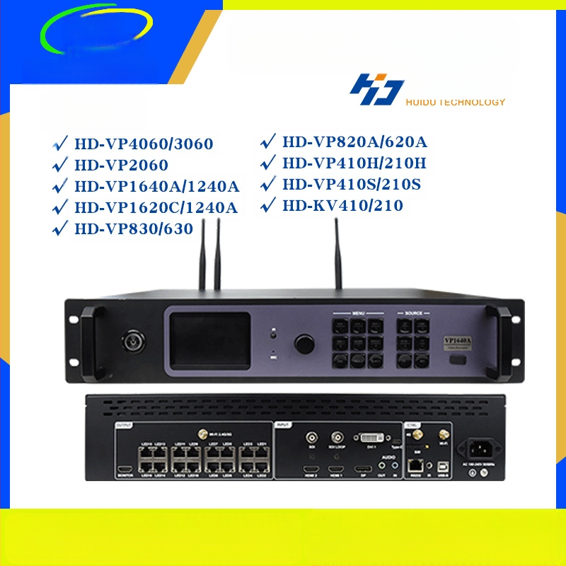 pilkos spalvos vaizdo procesorius, spalvotas elektroninis ekranas, LED ekranas, vaizdo procesorius, reklaminis ekrano valdiklis