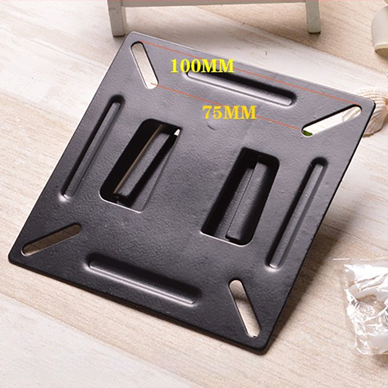 Sanjia seinakinnitusklamber digitaalsetele pildiraamidele, teleritele ja monitoridele, universaalne 75–100 mm aukude vahekaugusele, seinale kinnitamise tööriist