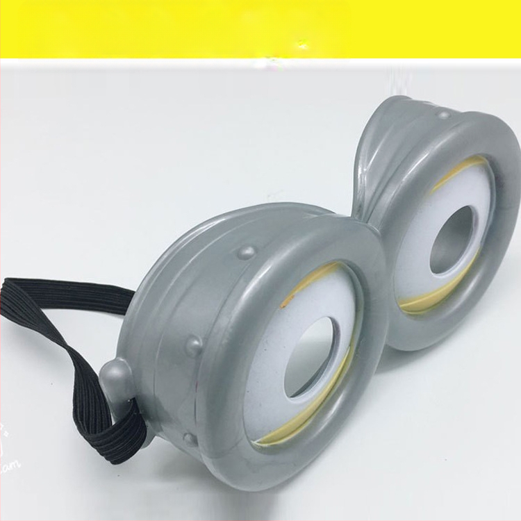 Kuummüügis naljakad halloweeni riietusrekvisiidid, minionide prillid, promopeo riietus 3D-prillid cosplay jaoks