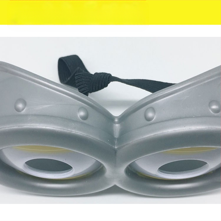 Kuummüügis naljakad halloweeni riietusrekvisiidid, minionide prillid, promopeo riietus 3D-prillid cosplay jaoks