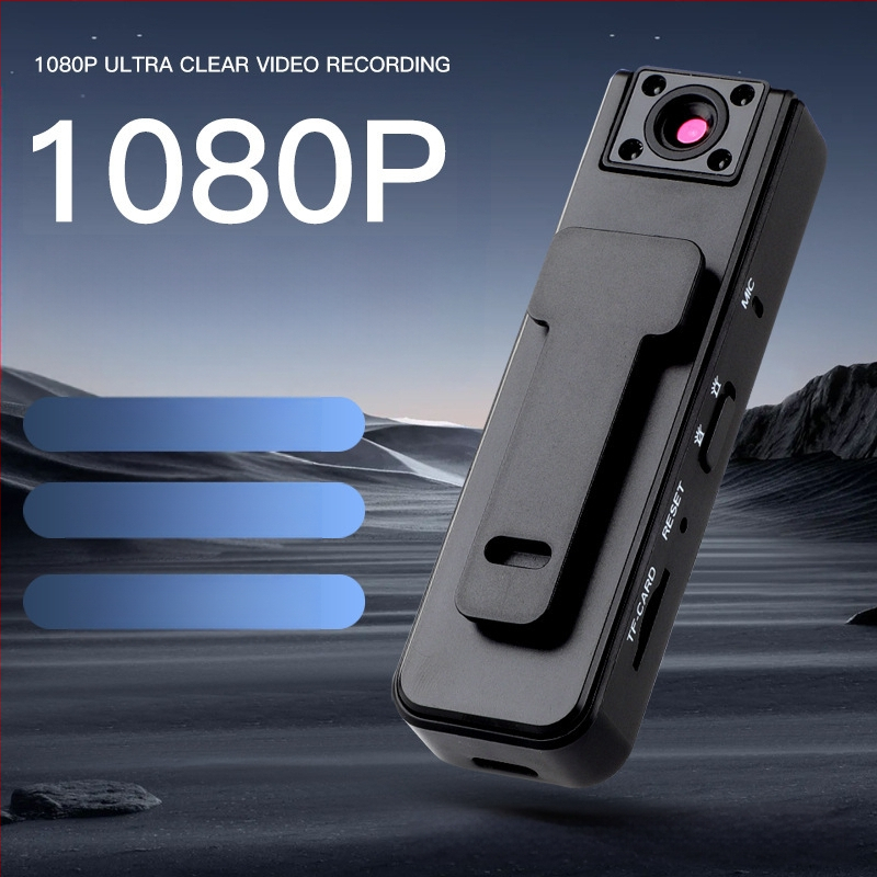 A9 tagaklambriga kaamera 1080P konverentsisalvesti välistingimustes sportimiseks 180 kraadi pöörleva objektiiviga digitaalkaamera