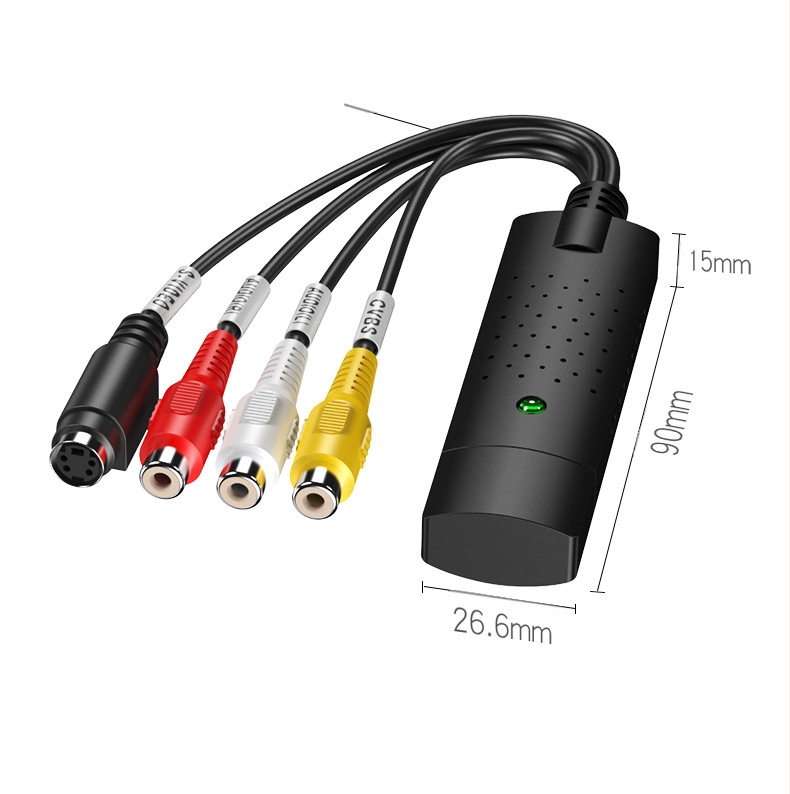 Gamyklinis tiesioginis USB 2.0 vaizdo įrašymo juostos nešiojamojo kompiuterio vaizdo įrašymo plokštė 1 kanalo stebėjimo įrašymo plokštė