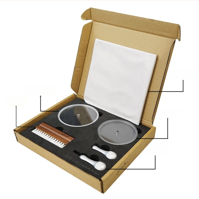 LP vinüülplaadi puhastus- ja pesuklambrite komplekt, veekindlate vinüülklambrite puhastusvahend, plaadipesuhari