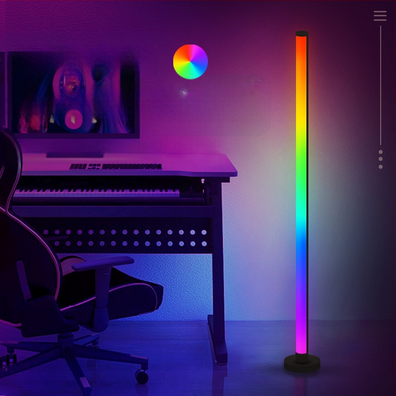 Tehase otsetarne põrandale paigaldatav atmosfäärivalgusti LED-magamistoa dekoratiivvalgusti elutoa pühadepeole fantaasiamuusika atmosfäärivalgusti