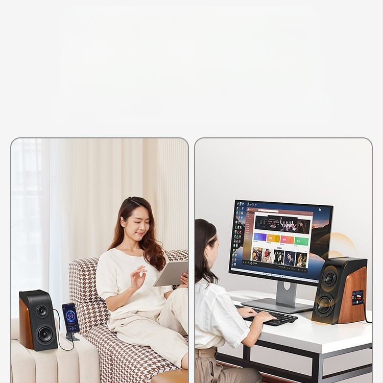 Akihabara QS6721 3,5 mm topelt-Lotus One ja Two 3,5 kuni 2 RCA arvutikõlari liiniheli jaoks