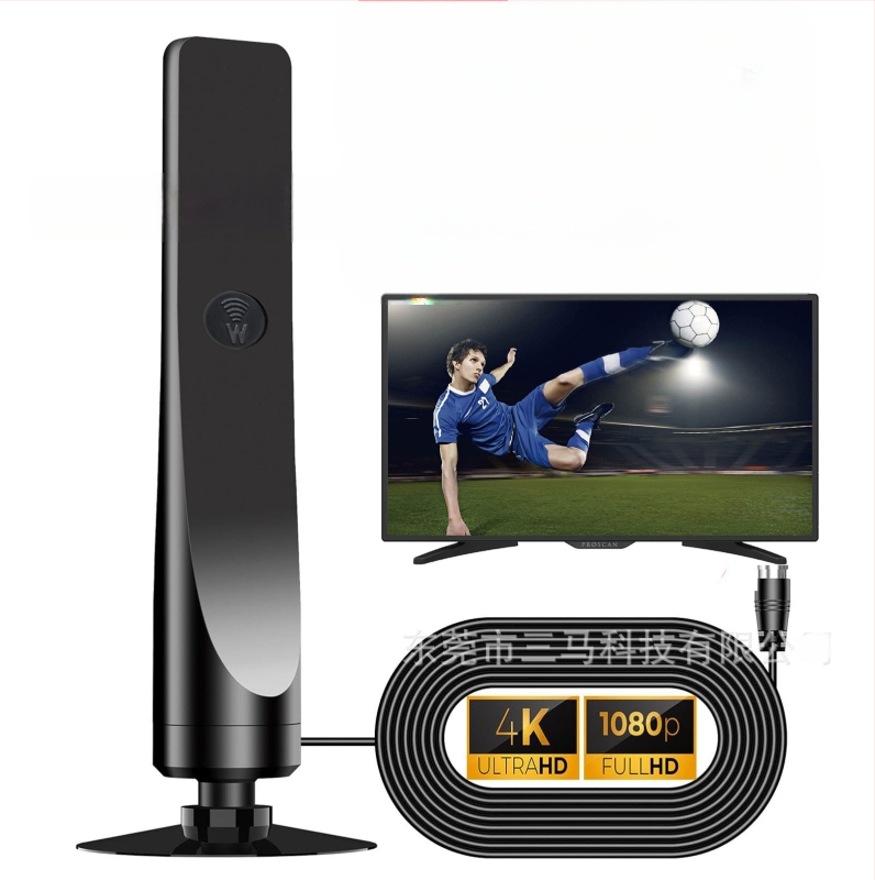 Piiriülene 4K HD digitaaltelevisiooni antenn siseruumides veekindel mini-TV signaali vastuvõtja HDTV antenn