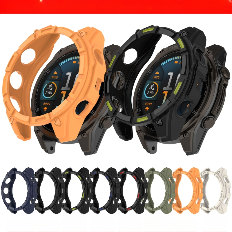 Garmin Garmin Fenix8 dobajam aizsargapvalkam Fenix8 pulksteņa maciņam ar pusapvalku