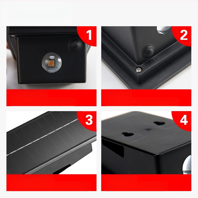 Piiriülene hulgimüük päikeseenergial töötavate välisseinavalgustite osas koduseks kasutamiseks, välisterrassi aia seina dekoratiivvalgustid, üles- ja allapoole suunatud valgustusega seinavalgustid