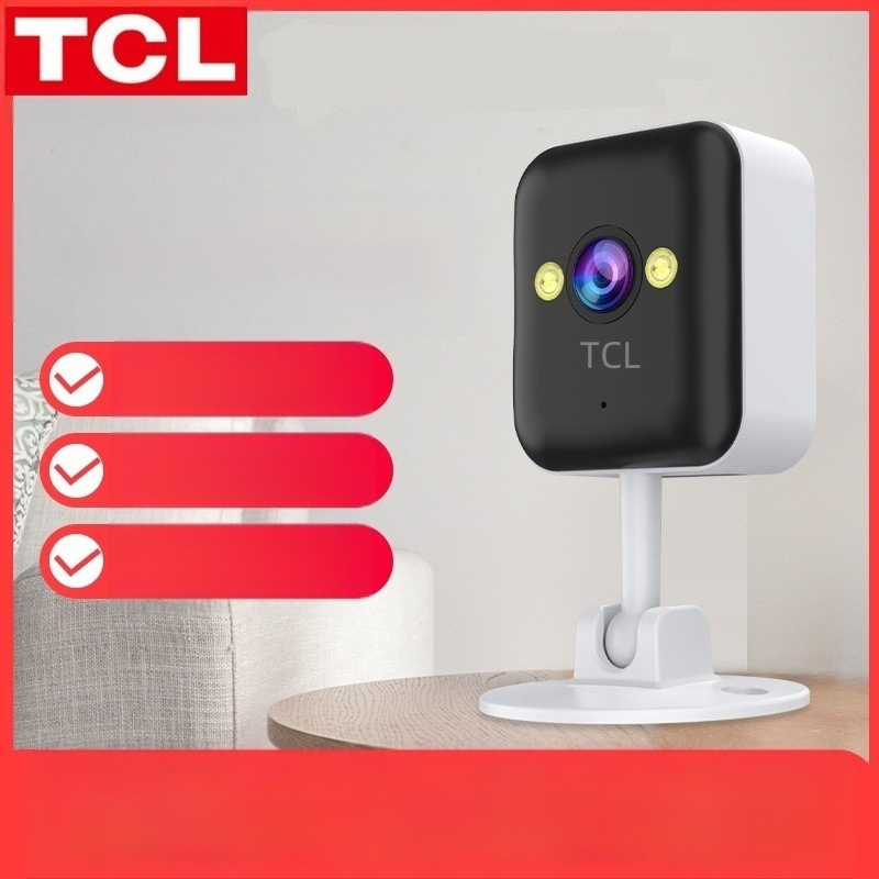 Tcl juhtmevaba kaamera sise- ja välistingimustes kodu mobiiltelefoni kaugjuhtimispuldi monitori häälega öise nägemisega HD-kaamera